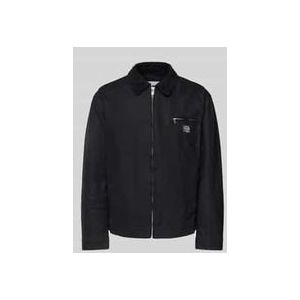 Regular Fit Workwear Jacke aus reiner Baumwolle