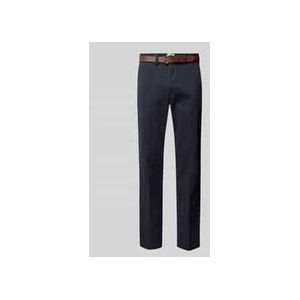 Regular Fit Chino mit Gürtel Modell 'OLLIE'