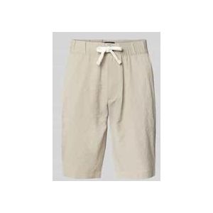 Regular Fit Shorts mit Strukturmuster