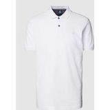 Poloshirt mit Label-Stitching