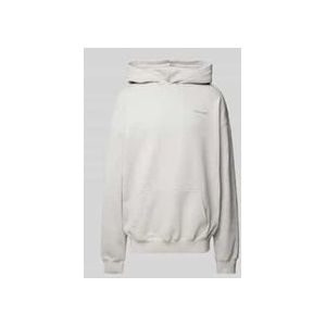 Oversized Hoodie mit Label-Print