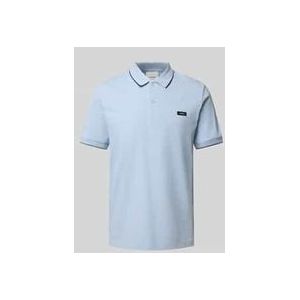 Poloshirt mit Label-Detail