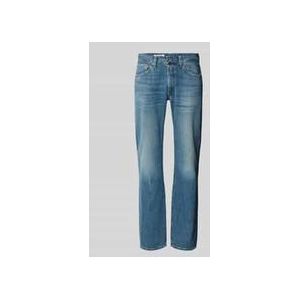 Regular Fit Jeans im Used-Look Modell 'DERYCK'