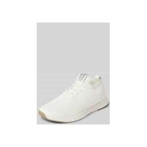Low Top Sneaker mit Stretch-Bündchen