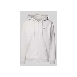 Regular Fit Sweatjacke mit Kapuze