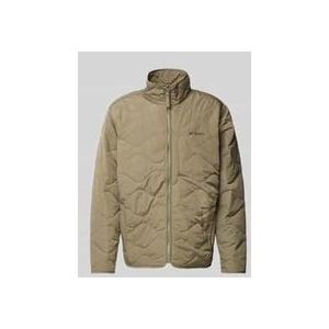 Jacke mit Label-Print Modell 'BIRCHWOOD'