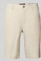 Regular Fit Shorts aus reinem Leinen Modell 'RESO JOGGER'