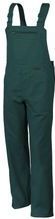 QUALITEX HIGH QUALITY WORKWEAR Latzhose classic grün Damen: 40 Herren: 46
