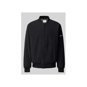 Bomberjacke mit Label-Print
