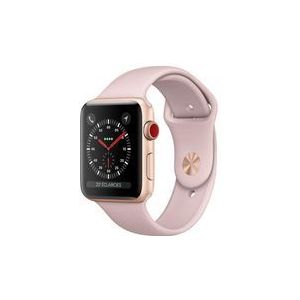 Apple Watch Series 3 (2017) GPS 38 mm - Aluminium Rosé - Sportarmband Rosé