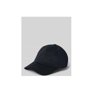 Basecap aus reiner Baumwolle mit Logo-Stitching