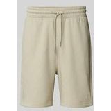 Relaxed Fit Sweatshorts aus Baumwoll-Mix im Jogger Style