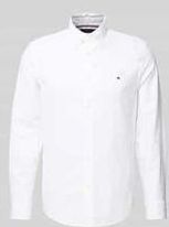 Slim Fit Freizeithemd aus reiner Baumwolle