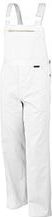QUALITEX HIGH QUALITY WORKWEAR Latzhose favorit weiß Damen: 42 Herren: 48