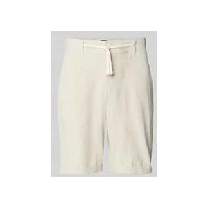 Regular Fit Leinenshorts mit Tunnelzug