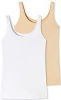 Schiesser Damen Trägertop Uncover 2er Pack