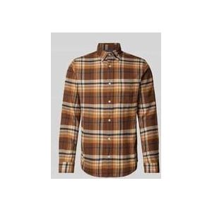 Slim Fit Freizeithemd Button-Down-Kragen Modell 'BLUNORRIS'