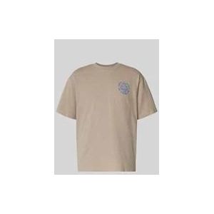 T-Shirt mit Label-Print Modell 'EDWIN MUSIC CHANNEL'