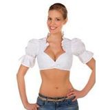 Dirndlbluse mit Schnürung