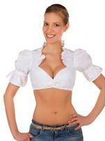 Dirndlbluse mit Schnürung
