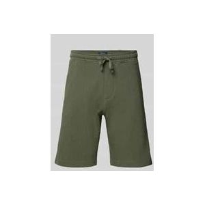 Regular Fit Shorts mit Strukturmuster