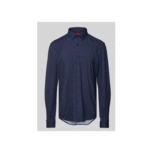 Slim Fit Business-Hemd mit Knopfleiste Modell 'Kenno'