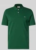 Regular Fit Poloshirt mit Label-Stitching