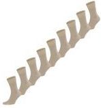 NUR DIE Damen Basicsocken Bambus 9er Pack