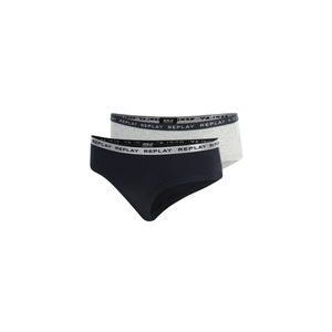 Replay Unterhose Damen-Slip mit Logo-Bund 2er Pack