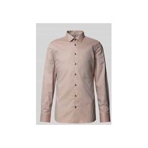 Slim Fit Business-Hemd mit Kentkragen
