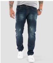 Rock Creek Jeans Comfort Fit Used-Look