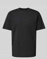 T-Shirt mit Label-Stitching
