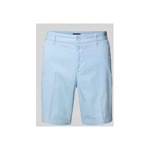 Slim Fit Shorts mit Gürtelschlaufen Modell 'Slice'
