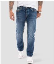 Rock Creek Jeans Comfort Fit dicke Nähte Loose Fit