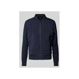 Steppjacke mit Label-Print Modell 'Skiles'