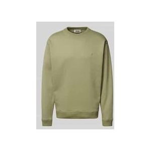 Sweatshirt mit Motiv-Stitching Modell 'KARIO'