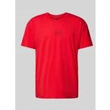 T-Shirt mit Label-Print Modell 'Laze'
