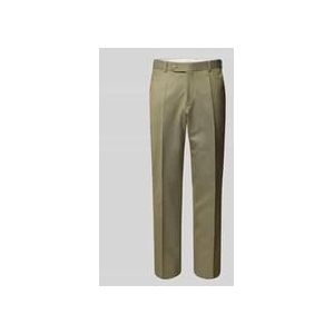 Slim Fit Anzughose mit Bügelfalten
