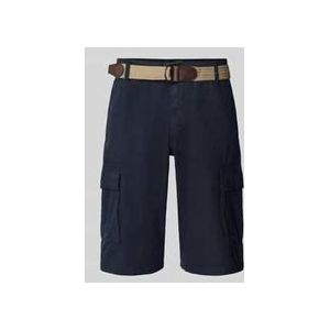 Regular Fit Cargoshorts mit Gürtel