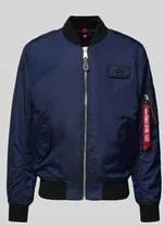 Bomberjacke mit Label-Badge