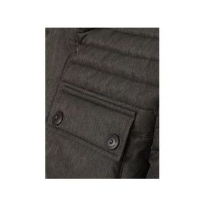 CASA MODA Parka lange Wintersteppjacke mit abnehmbarer Kapuze