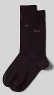 Socken mit Label-Print im 2er-Pack