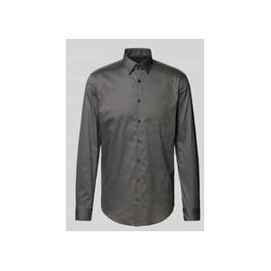 Slim Fit Business-Hemd mit Kentkragen