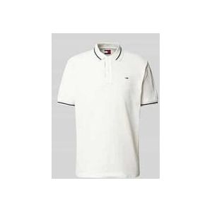 Regular Fit Poloshirt mit Logo-Stitching