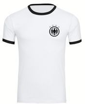 multifanshop Kontrast T-Shirt - Germany - Adler Retro - Druck schwarz - Männer
