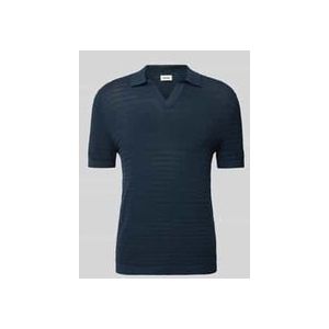 Regular Fit Poloshirt mit V-Ausschnitt Modell 'BRAIAN'