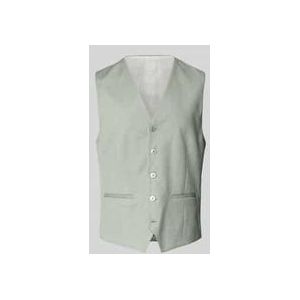 Regular Fit Weste mit Paspeltaschen