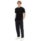 Tom Tailor T-Shirt Kurzarmshirt mit Rundhalsausschnitt, einfarbig im Doppelpack