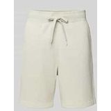 Sweatshorts mit Logo-Stitching