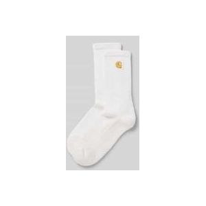Socken mit Label-Patch